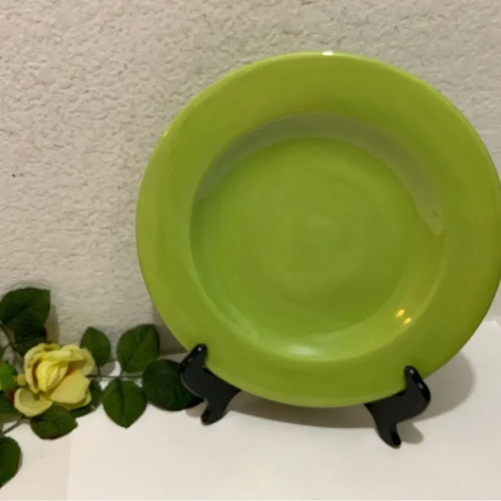 Hausenware dinner plate green 11.5” G1